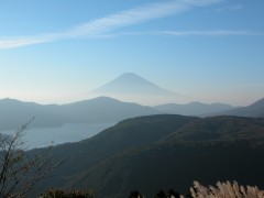 大観山から見た富士山